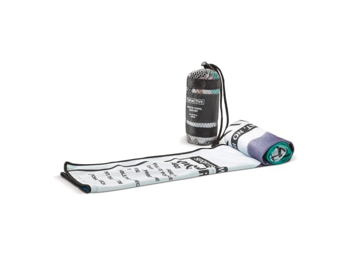 Serviette personnalisable sur-mesure blanc transparent